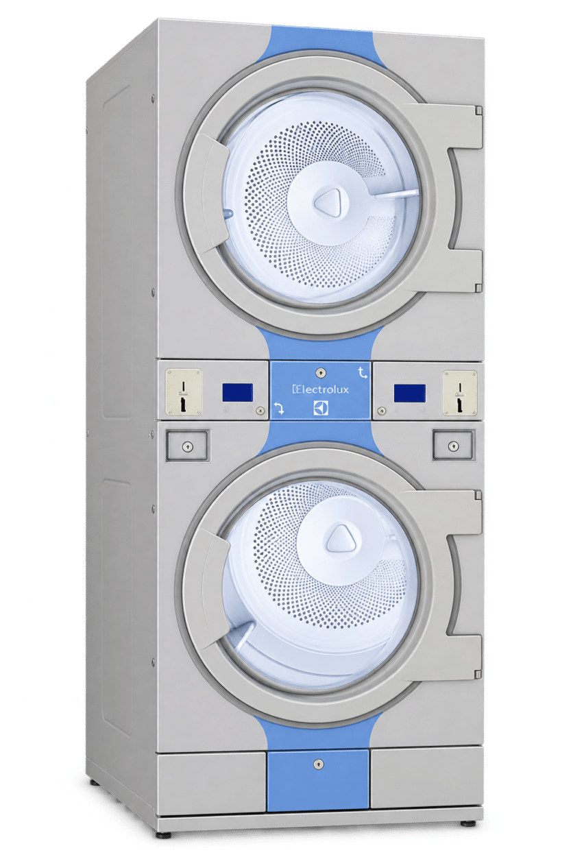 Electrolux T5300S 2 x 16kg double stack commercial tumble dryer