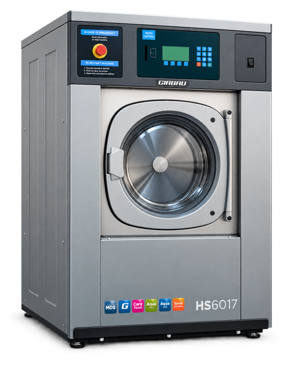 Girbau HS6017 19kg commercial washing machine
