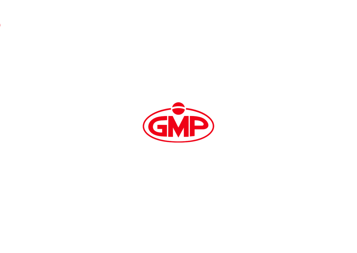 GMP commercial laundry equipment logo